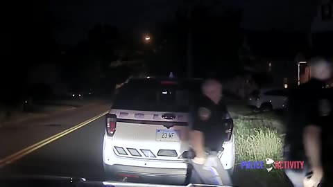 Wallingford Police Officer Knocks Out The Suspect With One Punch