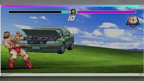 Humor - Zangief 0 x 4 Honda Car WILD SCREEN - 051223