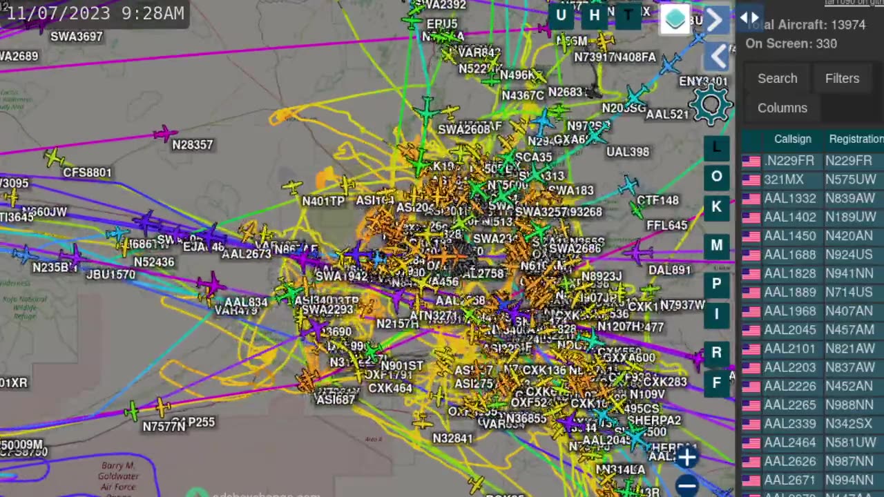 Aeroguard BankTrail Mafia Utah Warfare Time Lapse for Nov 7th 2023