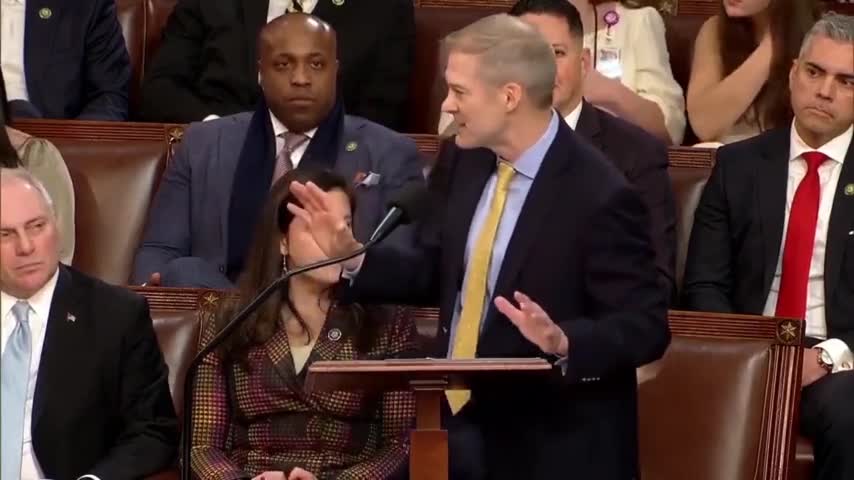 Jim Jordan's Fiery House Floor Speech Shows Exactly Why Gaetz & Some Others Want Him To Be Speaker