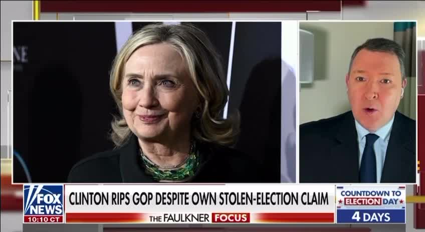 Democrats Election Meddling and Election Deniers: Hillary is the Queen of Election Denial