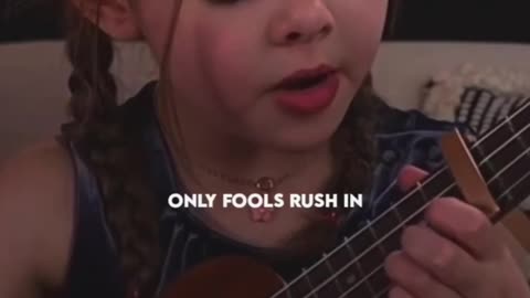 Amazing voice little girl