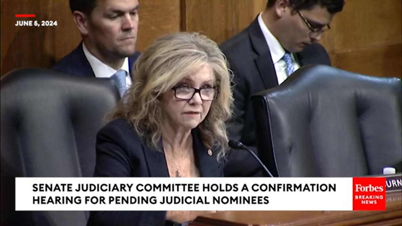 Senator Blackburn EXPOSES Biden Nominee In EPIC Takedown