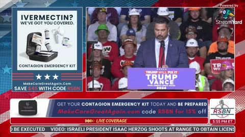 NOVEMBER 4 2024 Trump Rally At Pittsburgh PA Part 1