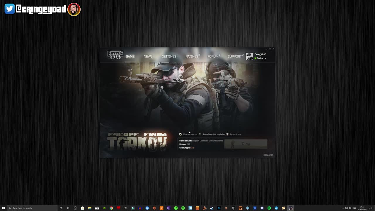Black Screen and Constant Loading Issues! Escape From Tarkov