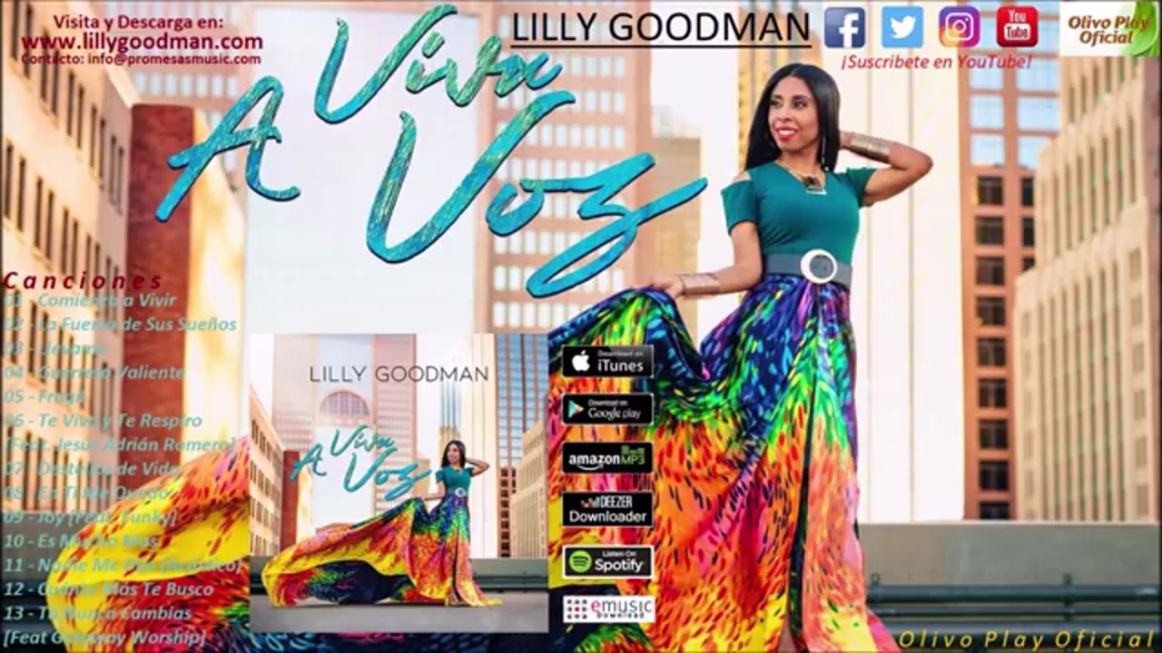 Lilly Goodman - A Viva Voz Álbum Completo.