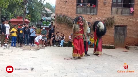 Machhegaun Lakhe Dance