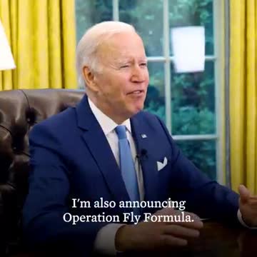 Biden invokes Defense Production Act for baby formula, announces US airlift