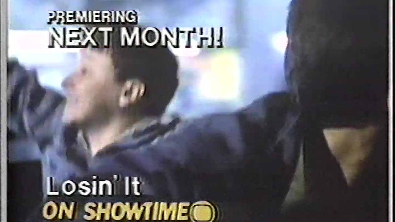 LOSIN' IT (1983) PREMIERING NEXT MONTH SHOWTIME 1984 30 SECOND TV SPOT