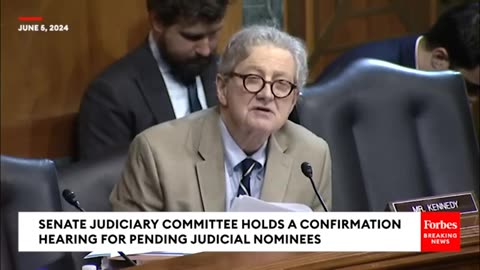 Senator Kennedy Does It Again, SLAMS Biden Nominee