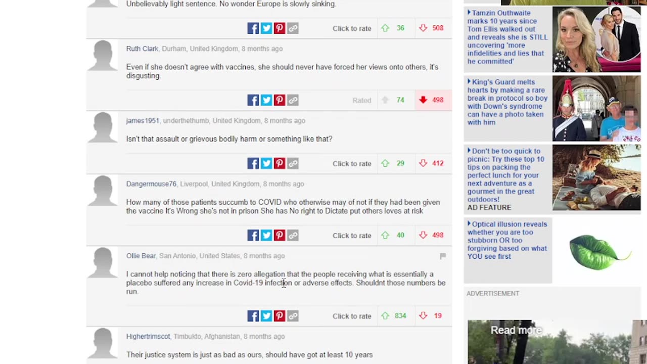 Anti-vaxxer nurse injected up to 8,600 patients with saltwater instead of Covid vaccine walks FREE