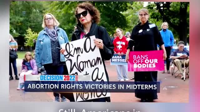 Major wins for abortion rights supporters on Election Day