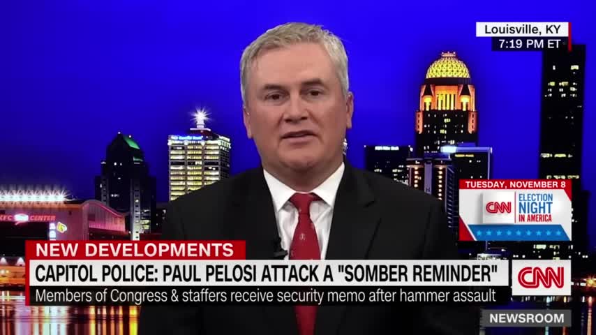 CNN anchor presses GOP lawmaker on reaction to Paul Pelosi attack