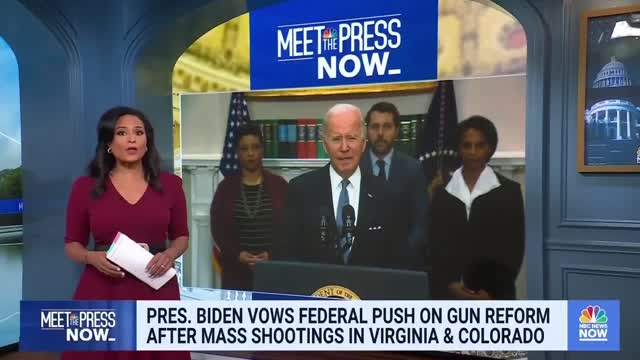 Biden Says He Will Continue To Push For An Assault Weapons Ban, Red Flag Laws.txt