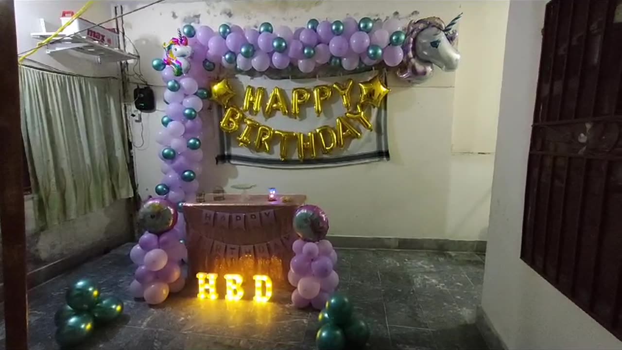 birthday decoration