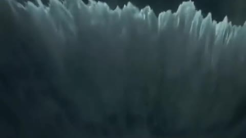 Moses splitting the red sea
