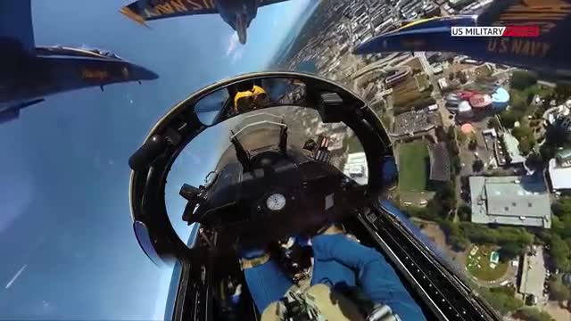 Flying with the Blue Angels