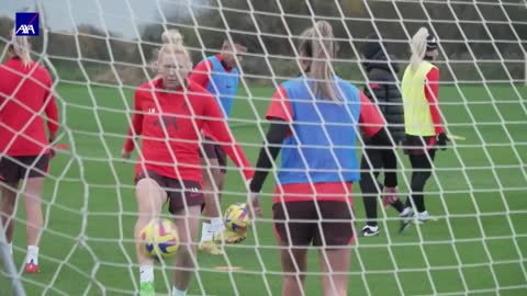 Inside Training_ High spirits as Reds prepare for Reading trip