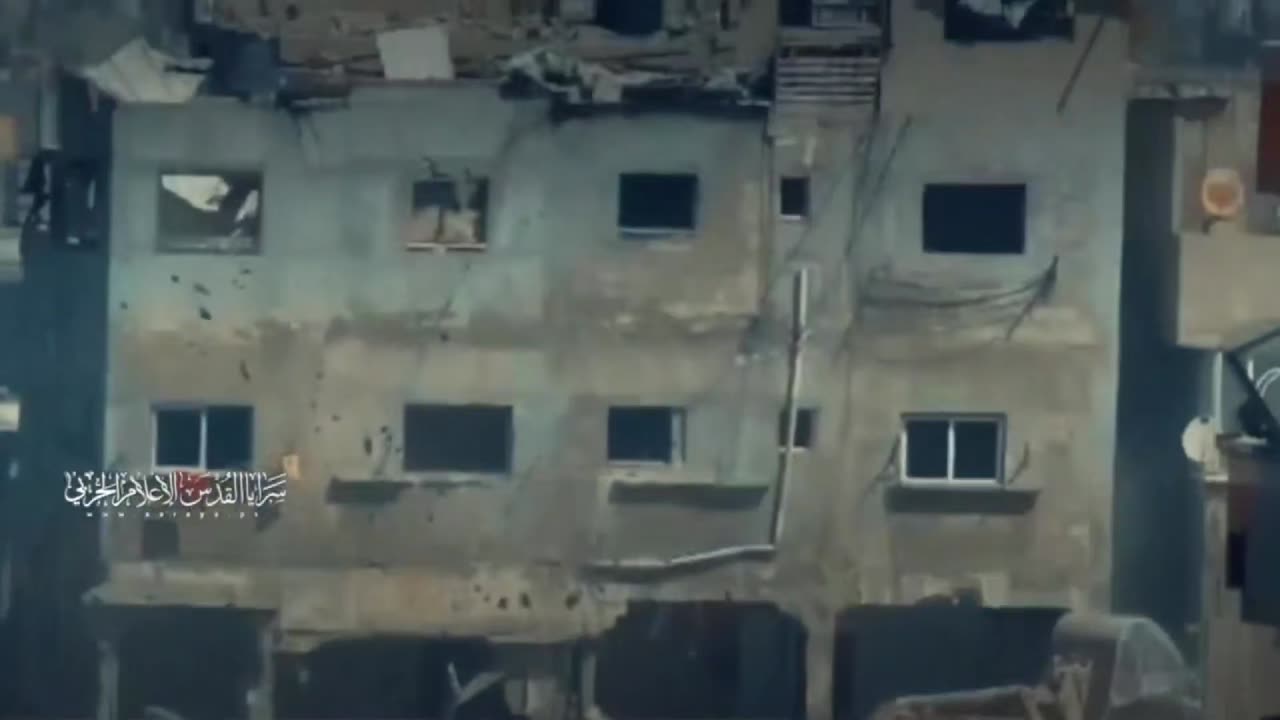 The Quds Brigades engaging in confrontations with Israeli soldiers