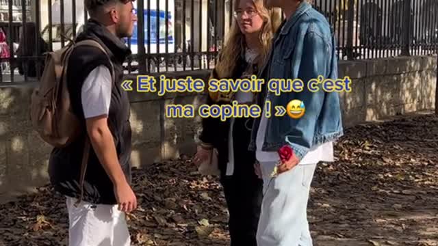 La réaction de son mec à la fin 😳