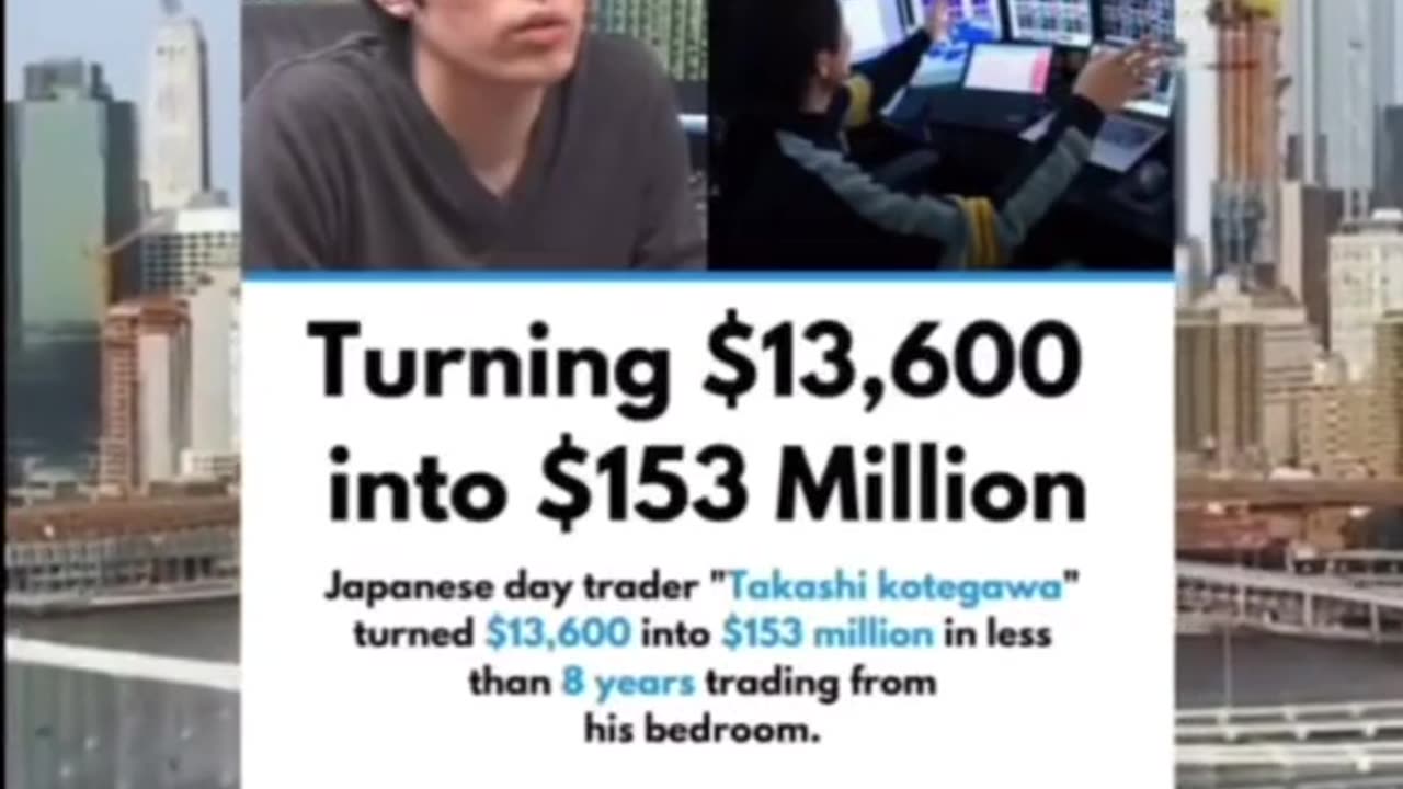 *From Trading He Earned 153 Million Dollars in Just 8 Year's 😱*