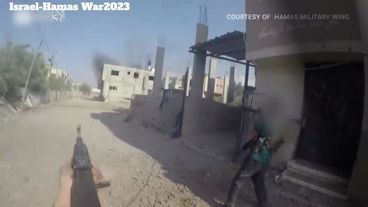 Israel-Hamas War2023 : Hamas footage of alleged firefights with Israel