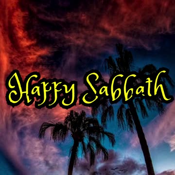 Happy Sabbath