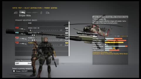 Metal Gear Solid V : The Phantom Pain - Side ops mission