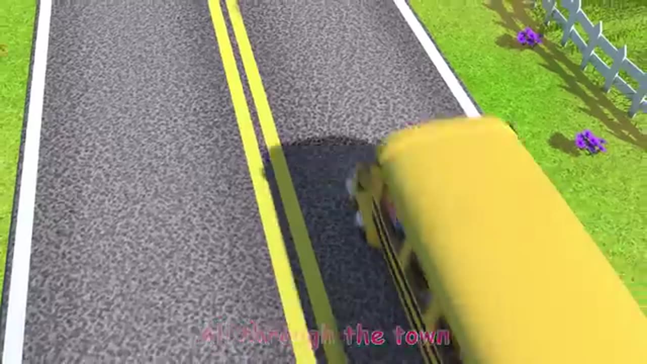 Wheels on the Bus | CoComelon Nursery Rhymes & Kids Songs