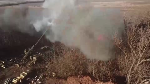 Russia Says Marines From Pacific Fleet Fired On Ukrainian Positions With Self-Propelled Howitzers