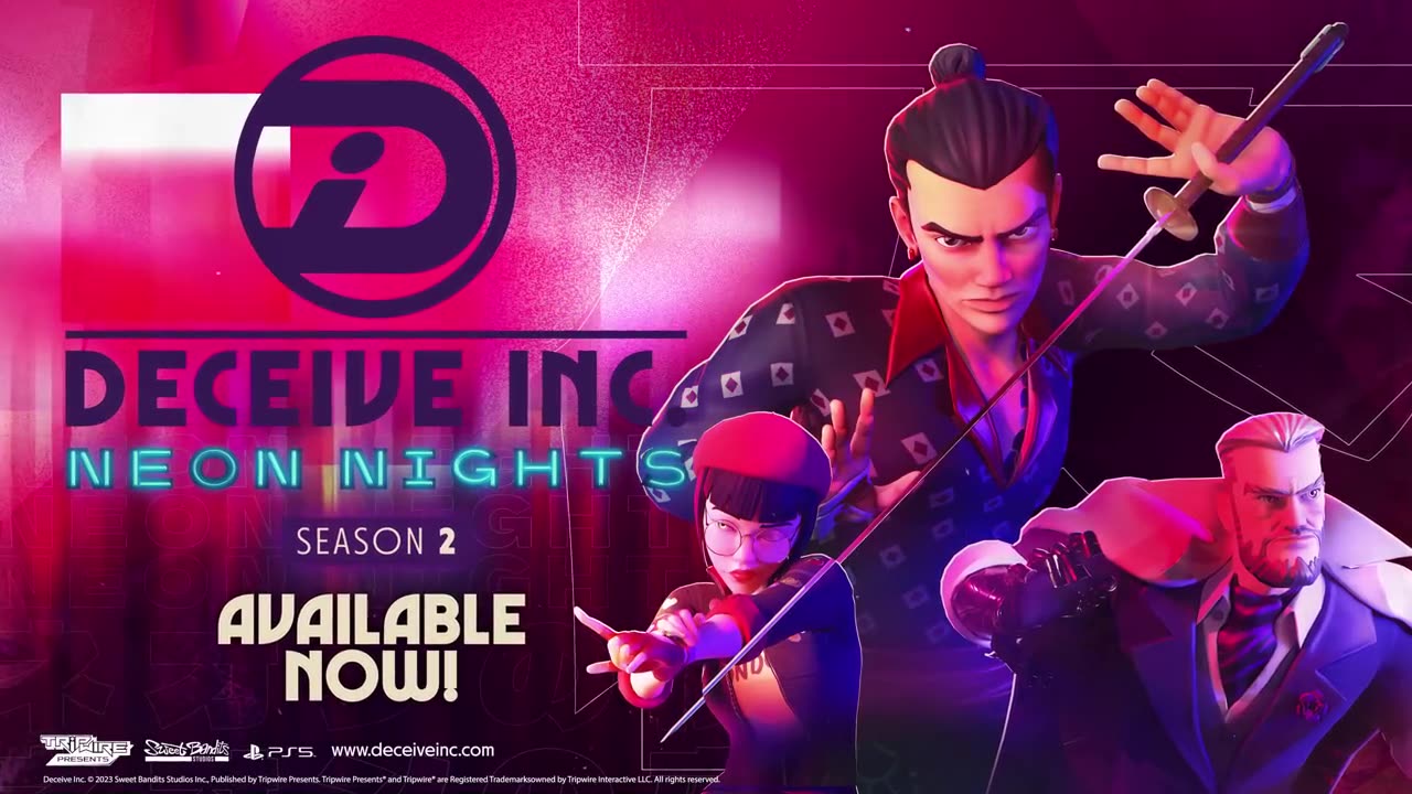 Deceive Inc. - Neon Nights Update Trailer | PS5 Games