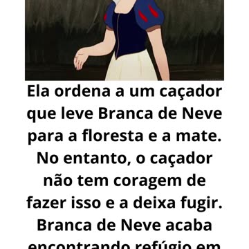 desenho branca de neve