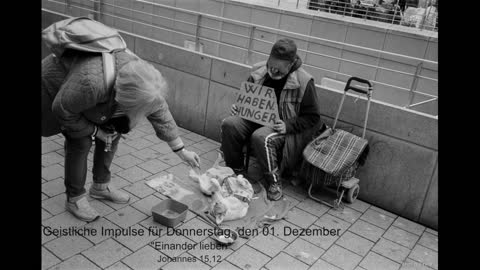 Geistliche Impulse für Donnerstag, den 01. Dezember