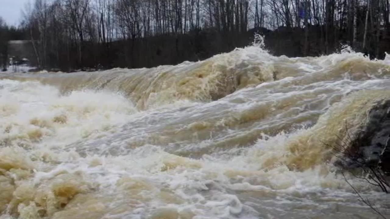 floodtime Vantaa River finland 42011