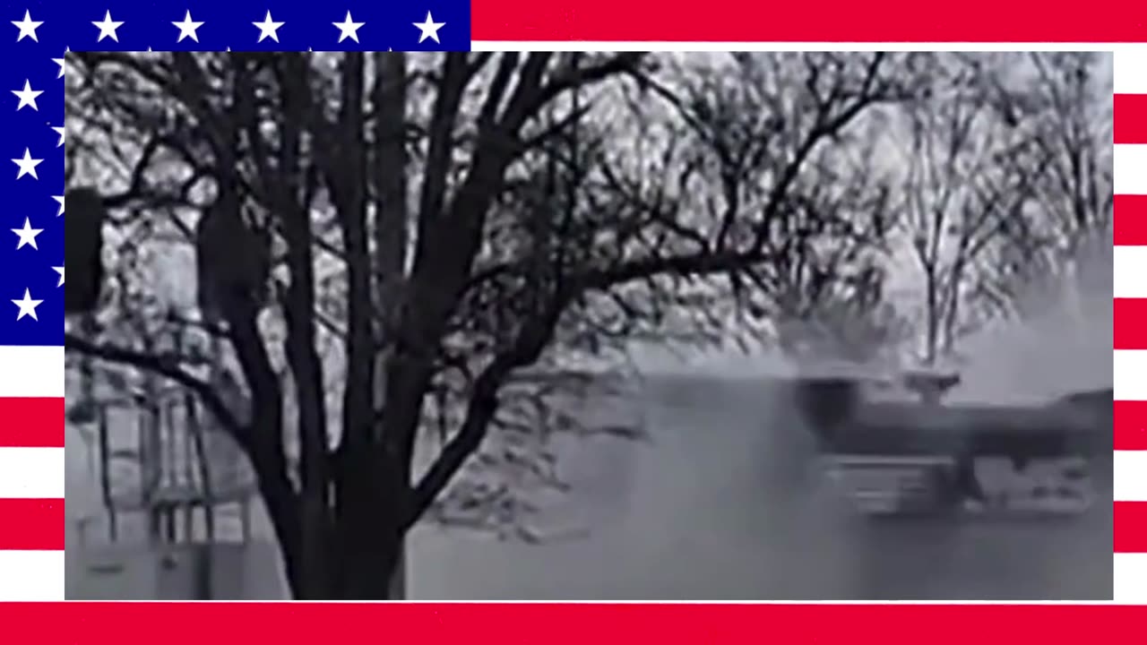 This crash occurred in Collegedale, TN last Dec. after a truck got “stuck at a red light”