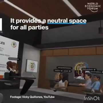 The WEF has posted a video example of a court hearing just held in Colombia… in the Metaverse.