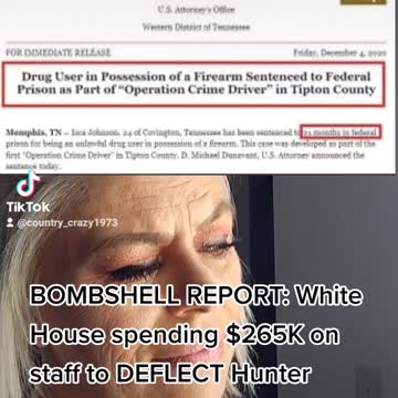 White House spending $265k on White House staffers to deflect Hunter Biden probe