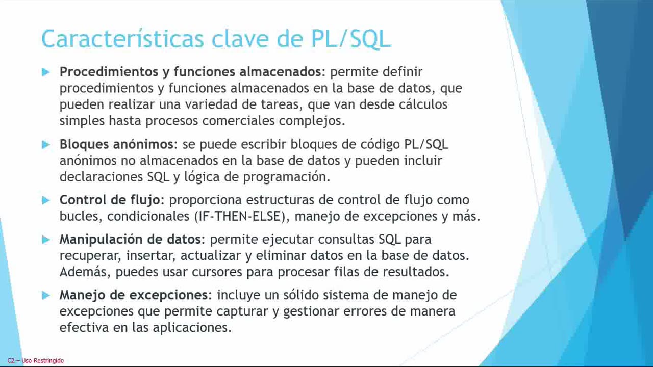 Oracle y el lenguaje PL/SQL parte 23. PL/SQL 01 - Introducción