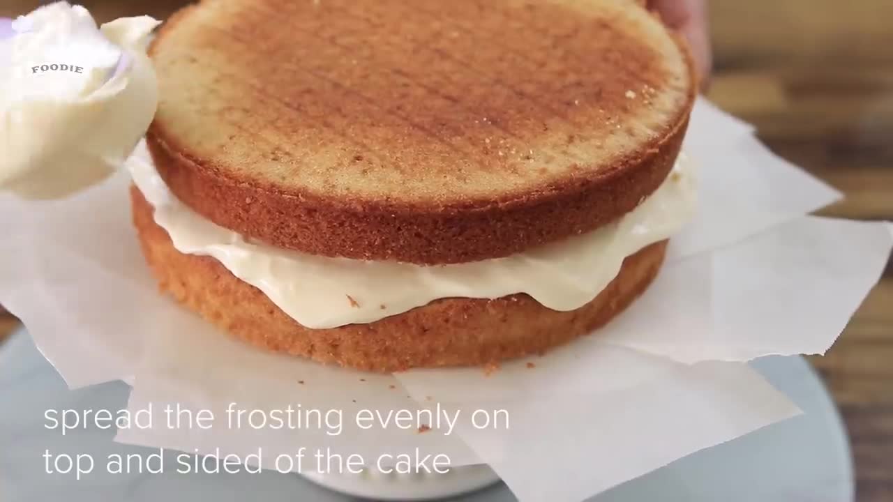 Classic Vanilla Cake Recipe _ How to Make Birthday Cake