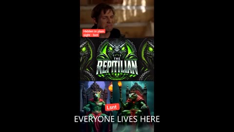 EVERYONE LIVES HERE, THEY ARE MOCKING US! REPTILIANS