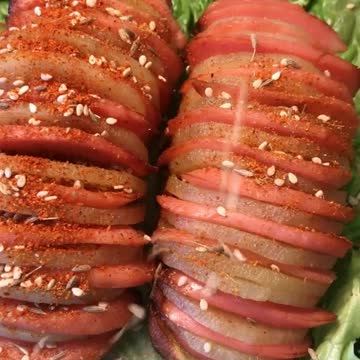 Lunch with French fries and sausage