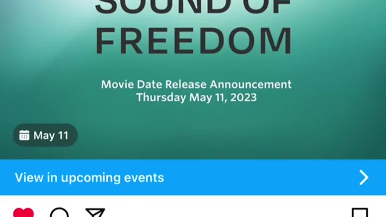 Sound of Freedom movie!