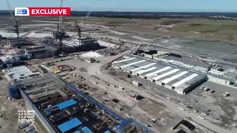 A look inside the new Western Sydney Airport | 9 News Australia