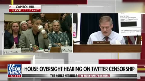 Jim Jordan confronts ex-Twitter execs Why'd you take the Hunter Biden story down