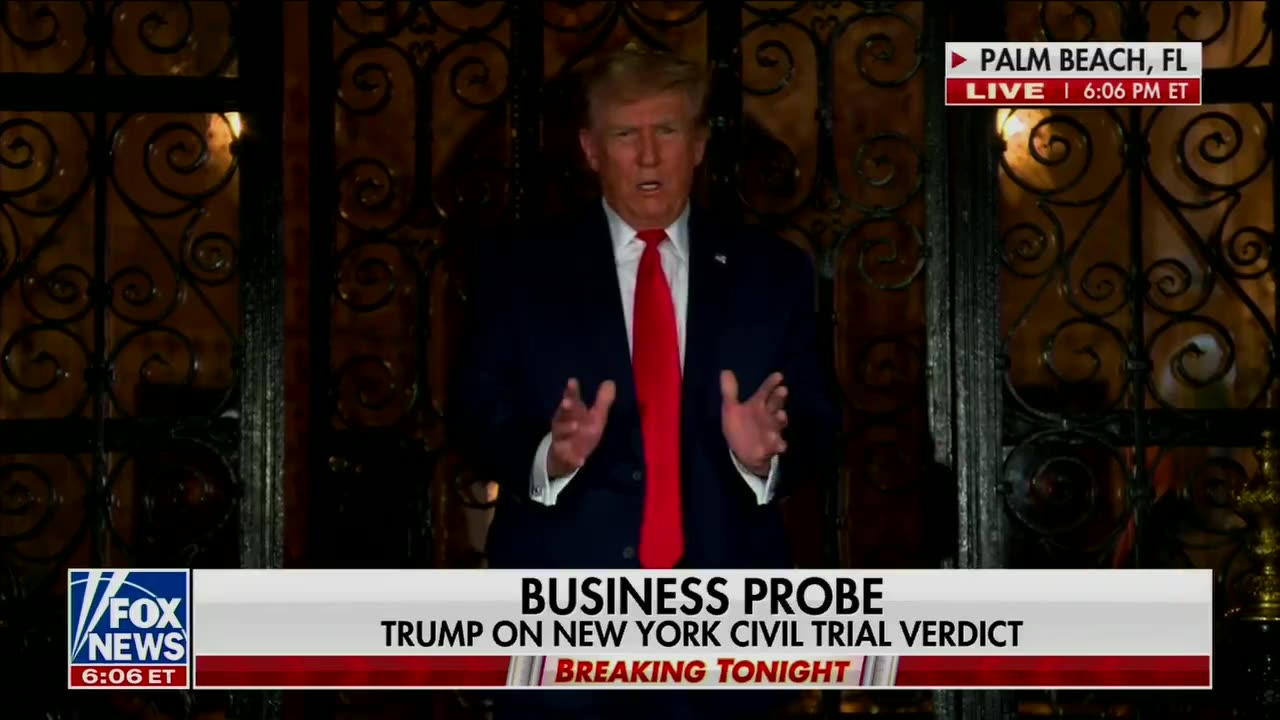 Trump: "There was no fraud. The banks all got their money."