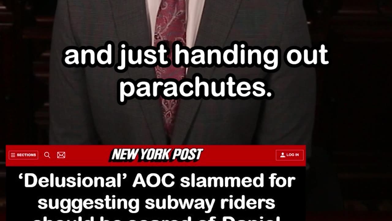 AOC Says Subway Riders Should Be Scared of Daniel Penny