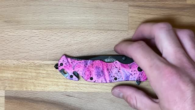 Digital Camo (Pink) | Master USA - AO Rescue Knife