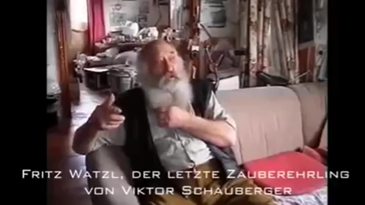 Fritz Watzl, letzter Lehrling von Viktor Schauberger