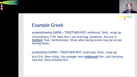 RE 051 Building = Greek word Apostasia - Principle of Correct Translation