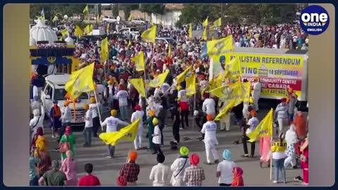 Canadian Sikhs participate in Khalistani referendum in Brampton _ Oneindia News _News